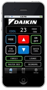 Контрол на климатици Daikin с Online Controller