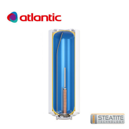 Eлектрически бойлер с керамичен нагревател Atlantic Steatite Turbo 150 л, 200 л отвътре