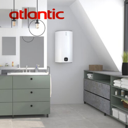 Бойлер Atlantic Genius Steatite Wi-fi - монтиран в баня