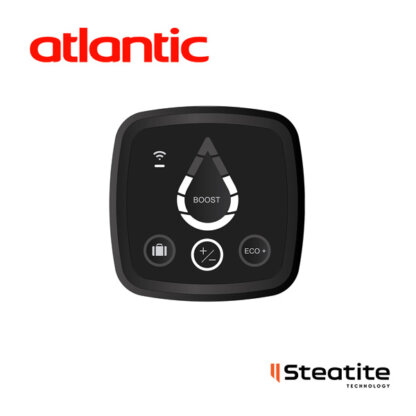 LED дисплей със светлинен индикатор, бойлер Atlantic Genius Steatite Wi-fi